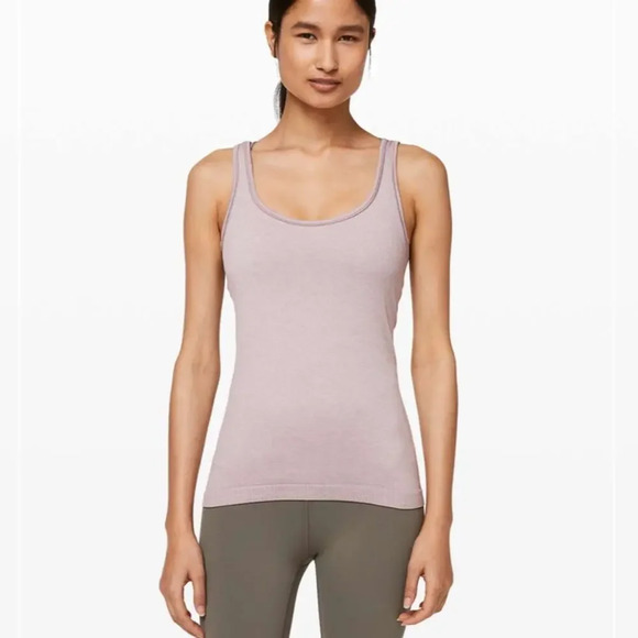 LULULEMON Seek Simplicity Tank in‎ Powdered Mauve size 6 - Picture 1 of 7